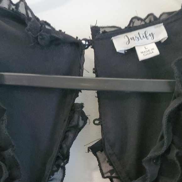 Justify Black Long Sleeve Dress - Picture 2 of 5